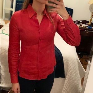 Loro piana limited edition 100% flax shirt